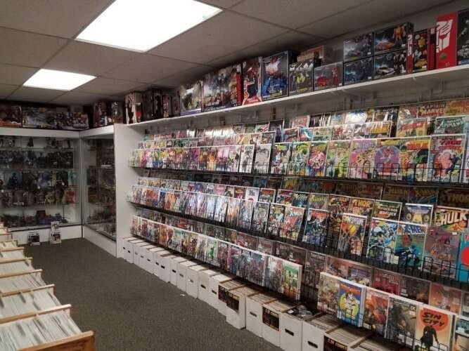 Comic book store in La Mesa TOYADDICTS