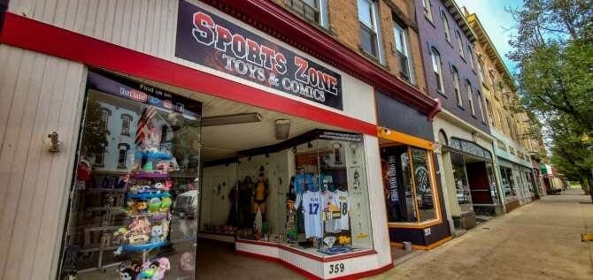 Comic book store in Sunbury Sports Zone Toys & Comics