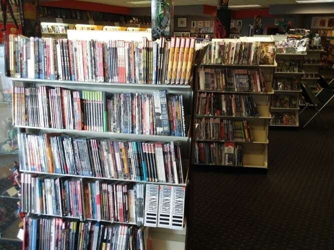 Comic book store in Conway Power Comics