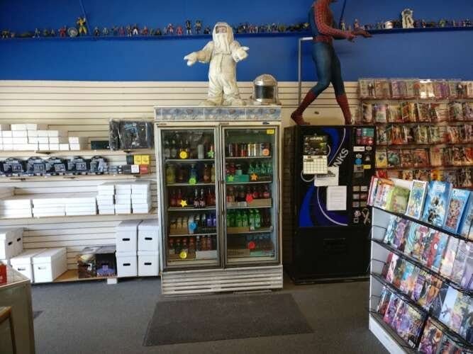 Comic book store in Bellevue Ground Zero Hobby