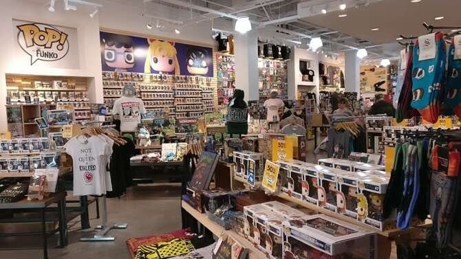 Comic book store in Providence Newbury Comics Providence Rhode Island