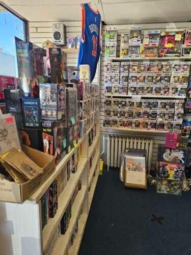 Comic book store in North Bergen A & S Comics & Cards