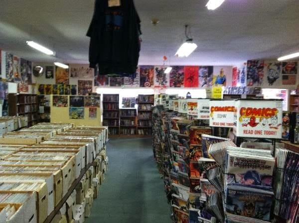 Comic book store in New Paltz October Country Comics