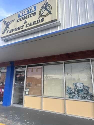 Comic book store in Longview Vista Sports Cards & Comics
