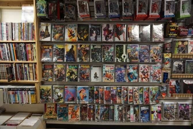 Comic book store in Tampa Nerd Out Comics