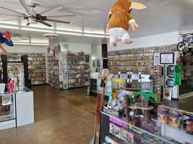 Comic book store in Glendale The Toy Box