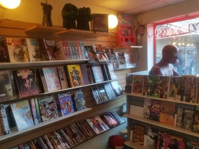 Comic book store in Elizabethtown Sequential Arts Too