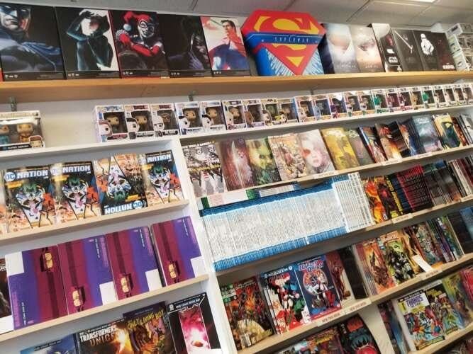 Comic book store in Lindenhurst Bailey's Comics