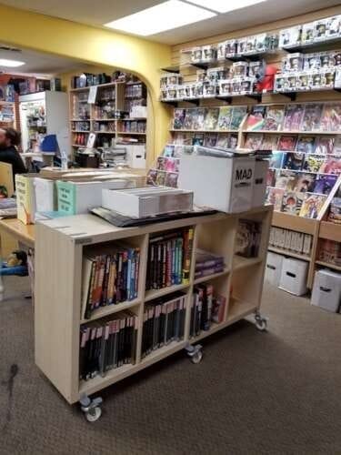 Comic book store in Irvine Alakazam Comics