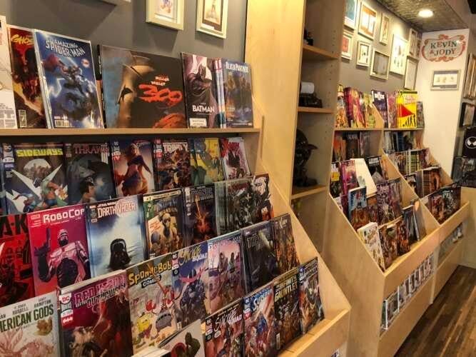 Comic book store in Anaheim Pop Comics Anaheim