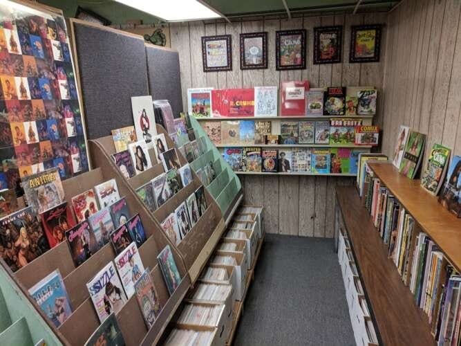 Comic book store in Rochester Comic Book Heaven