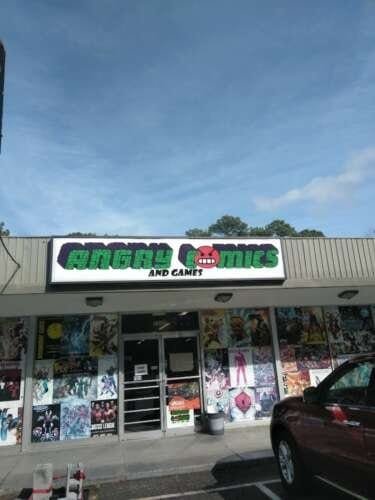 Comic book store in Fayetteville Angry Comics