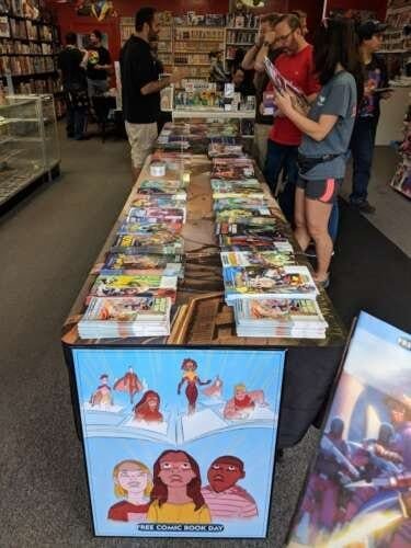 Comic book store in Livingston New World Manga