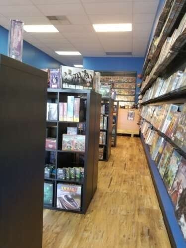 Comic book store in Greenville Planet Comics