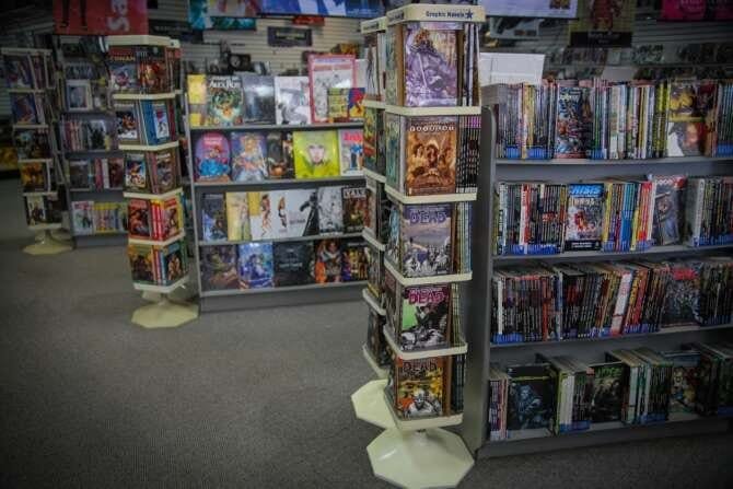 Comic book store in Roseville A-1 Comics