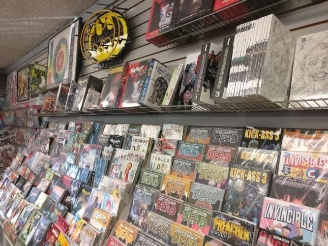 Comic book store in Torrance Comic Cult