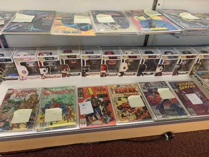 Comic book store in Glen Morgan Comic Castle