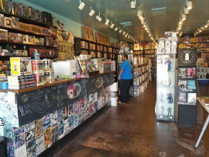 Comic book store in Tempe Ash Avenue Comics & Books