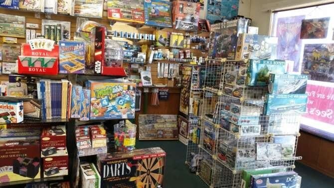 Comic book store in Ridgecrest Just Imagine!