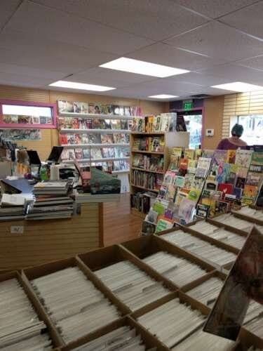 Comic book store in Buffalo Gutter Pop Comics