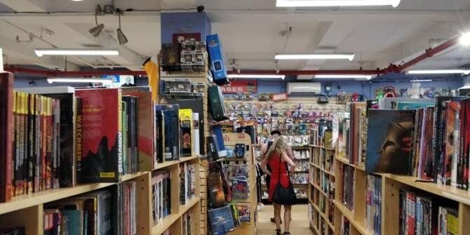 Comic book store in New York Midtown Comics Downtown