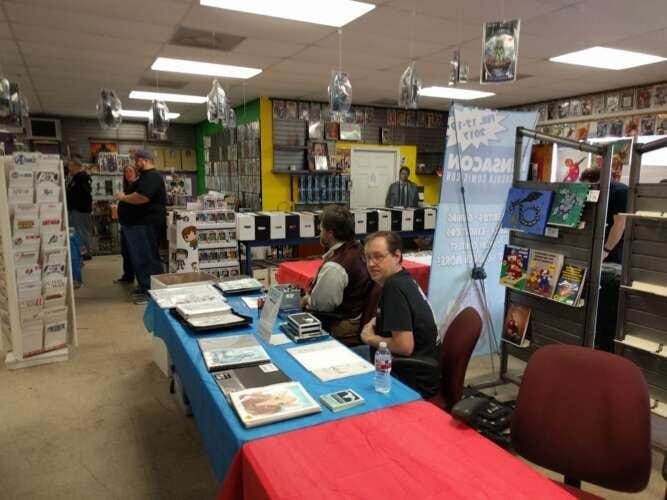 Comic book store in Biloxi Three Alarm Comics