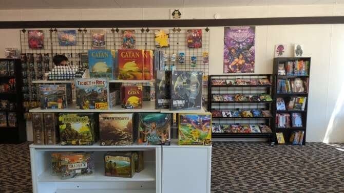 Comic book store in Lindsborg Spelbok Games & Comics