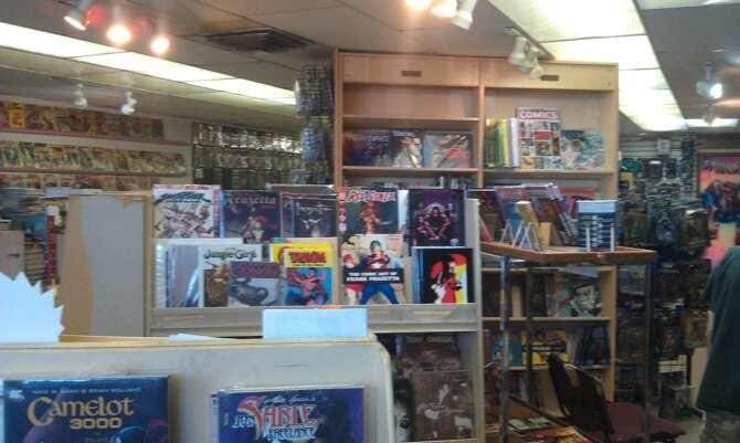 Comic book store in Albuquerque Comic Warehouse