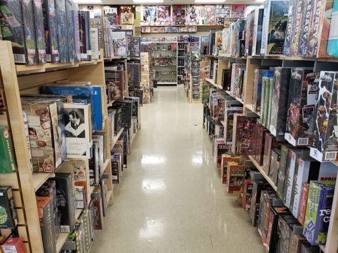 Comic book store in West Des Moines Jay's CD and Hobby