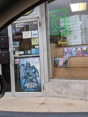 Comic book store in Riverside Comic Collector