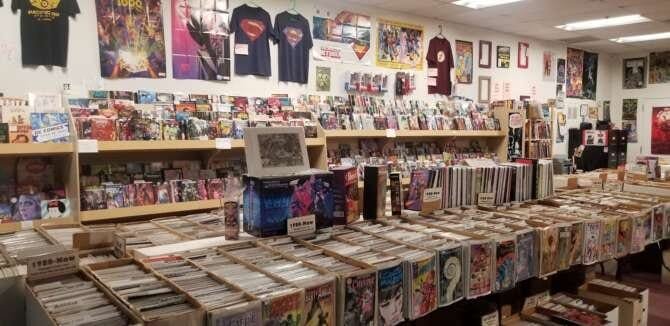 Comic book store in Kansas City B-Bop Comics North