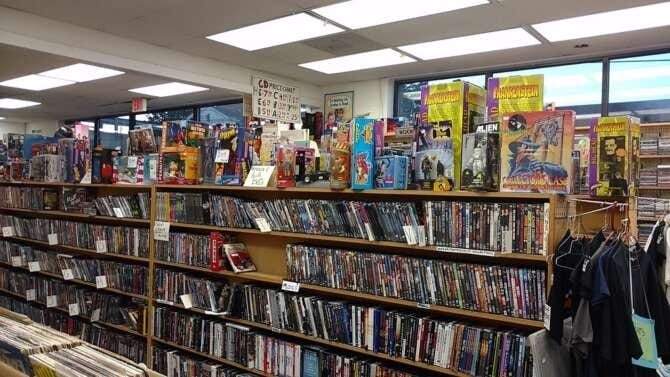 Comic book store in Decatur Book Nook