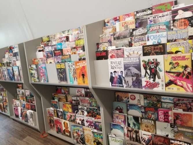 Comic book store in Mt Pleasant Comic Culture
