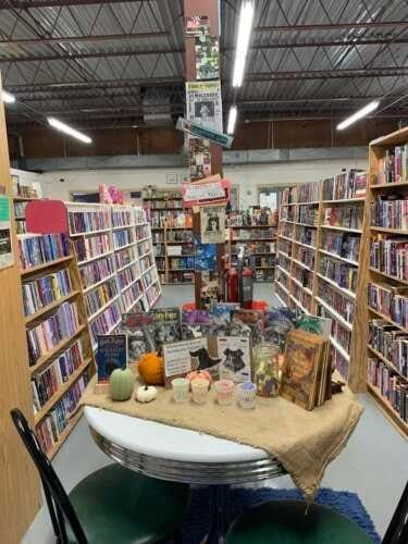 Comic book store in Shelby Got Books