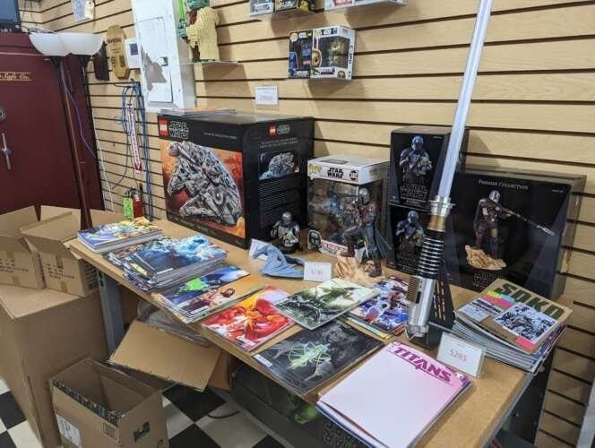 Comic book store in Roxboro Nerdibles