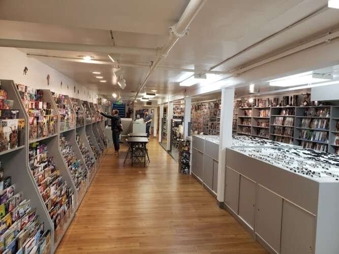 Comic book store in Westminster Gotham Comics