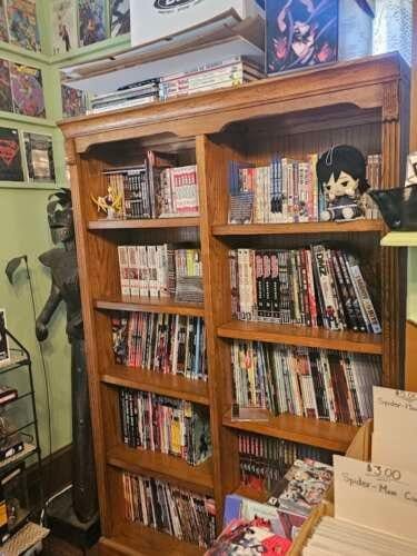 Comic book store in Milton Ogre's Grove