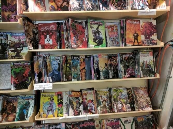 Comic book store in Grand Rapids Argos Comics & Used Book Shop