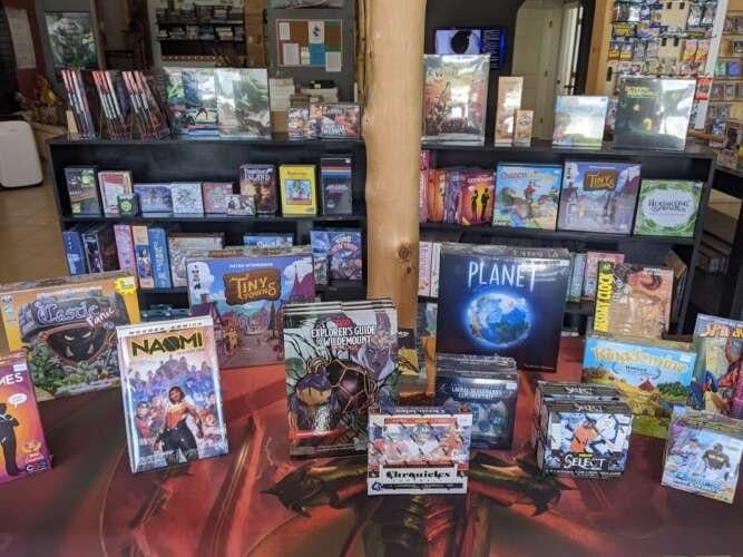 Comic book store in Norway The Dragon's Lair