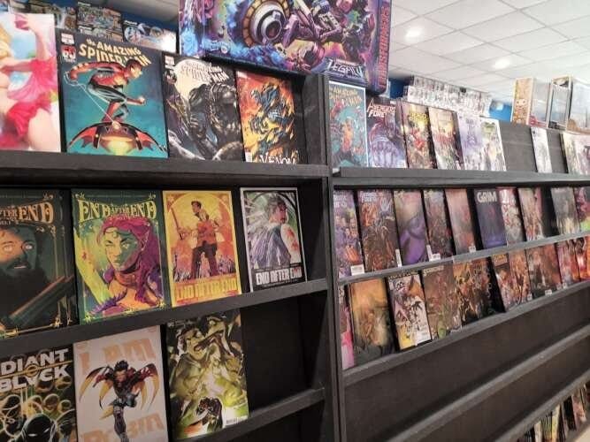 Comic book store in Miami Korka Comics
