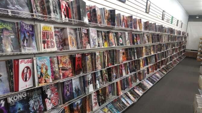 Comic book store in Marietta Dr No's Comics and Games SuperStore