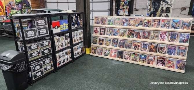 Comic book store in Beech Grove Jay Bryant: cosplay and props