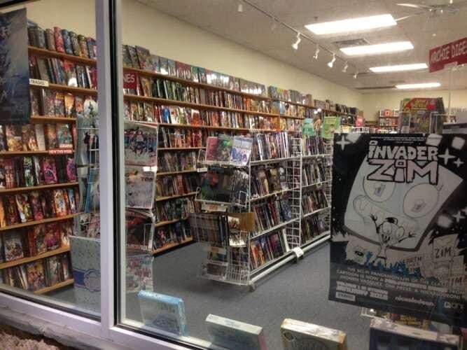 Comic book store in Lawrence Township Comic Relief