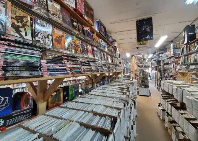 Comic book store in Berkley Time Travelers: Comics Cards & Collectibles