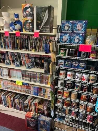 Comic book store in Cocoa Beach SuperVillain Coffee