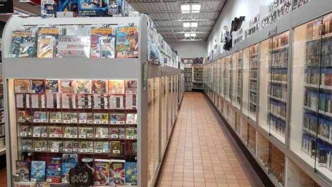 Comic book store in Canton The Exchange Canton Ohio