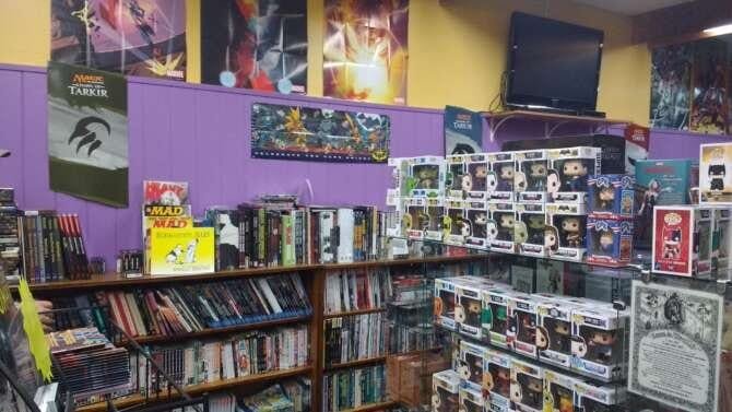 Comic book store in Titusville The Infinite Mushroom Comic & Game Shop