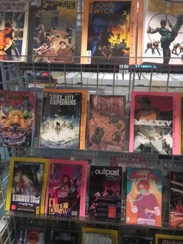 Comic book store in Mt Holly Ron's Comic World