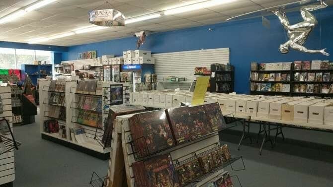 Comic book store in Jacksonville Coliseum of Comics Roosevelt