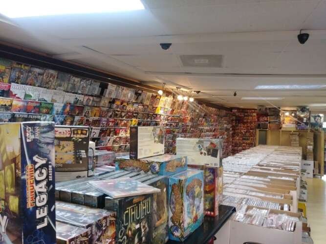 Comic book store in Gainesville Mega Gaming & Comics